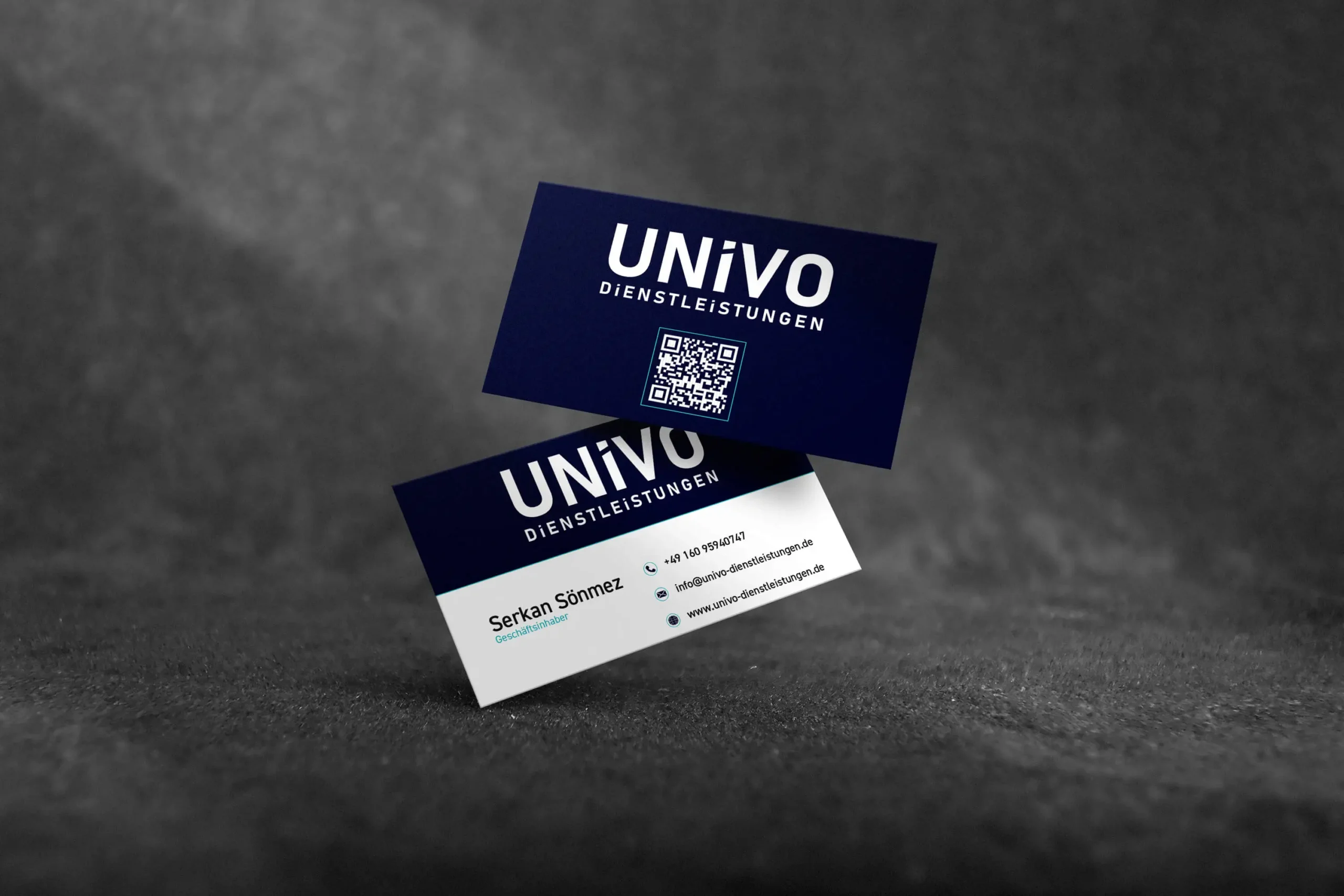 Visitenkarte Univo Dienstleistungen